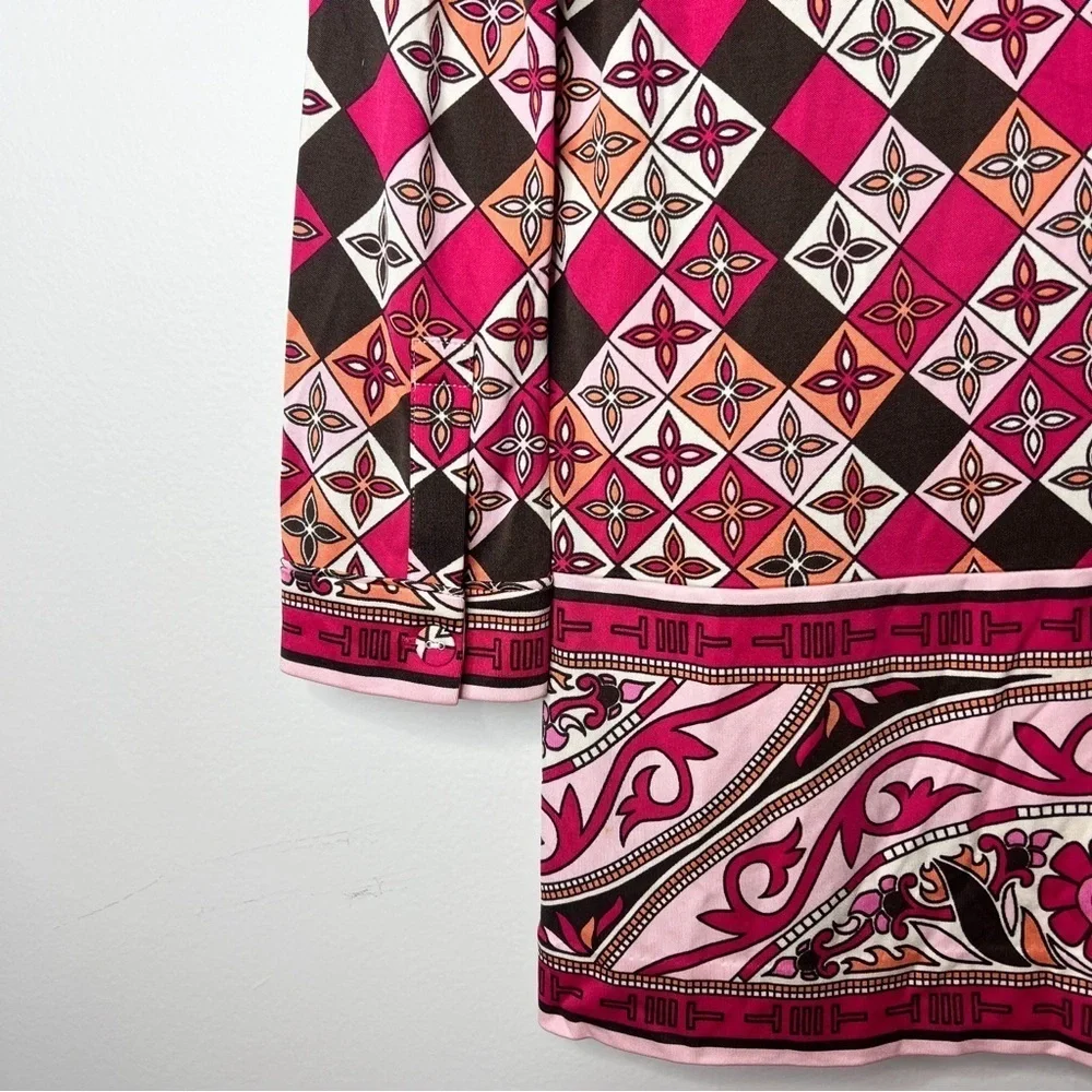 Tory Burch Beaded Silk Tunic Top